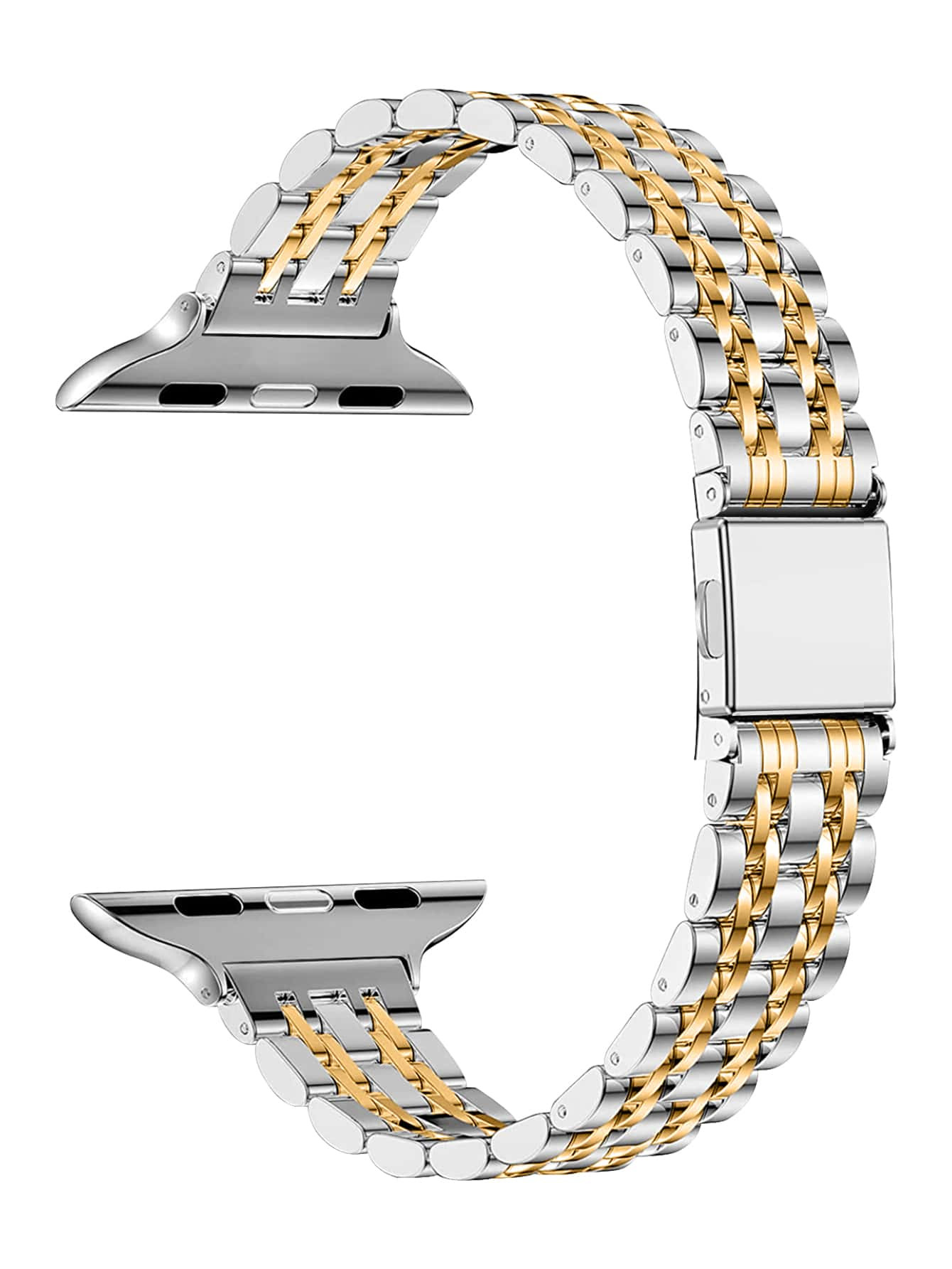 Stainless Steel Watchband Compatible With Apple Watch | SHEIN