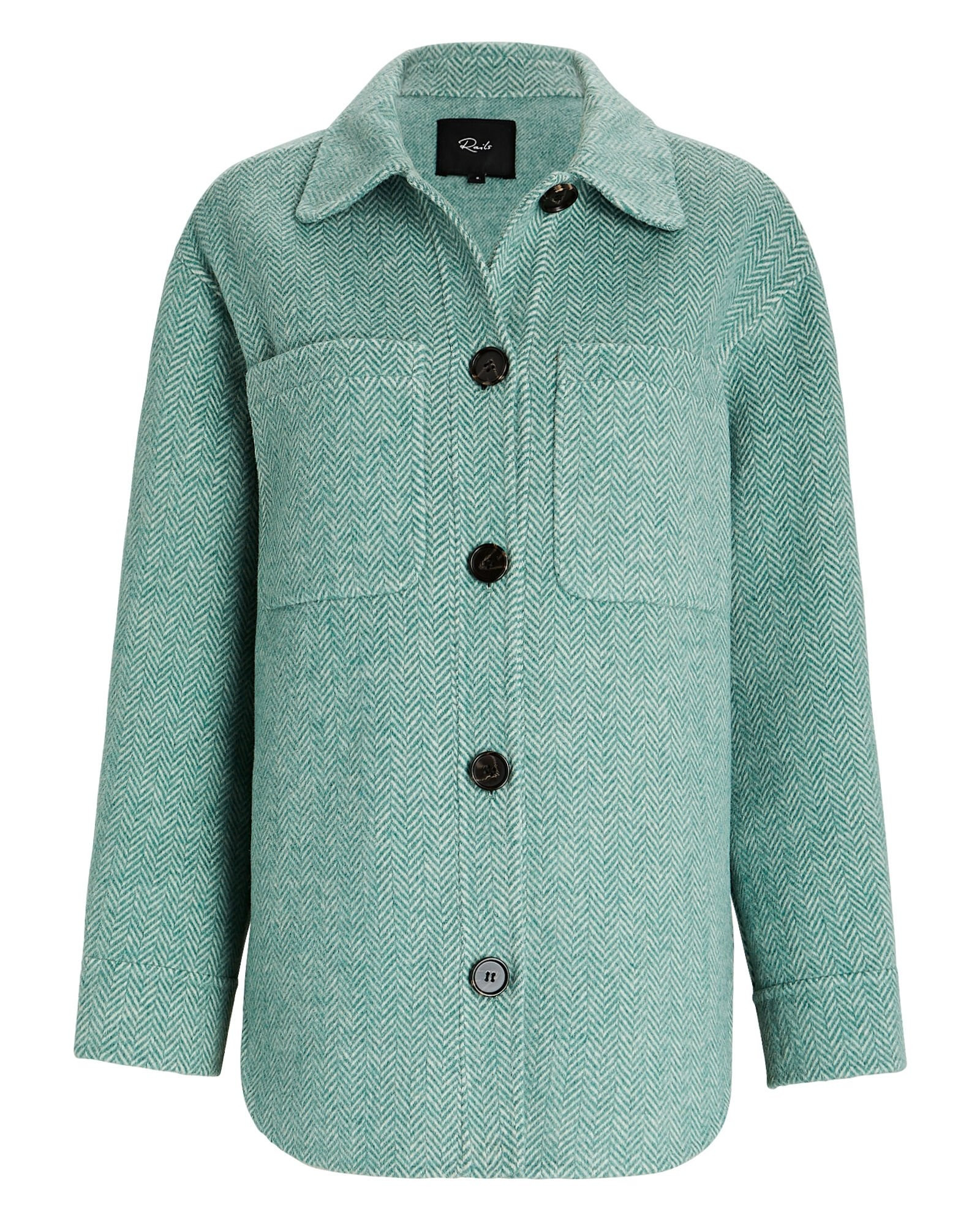 Connie Wool-Blend Shirt Jacket | INTERMIX