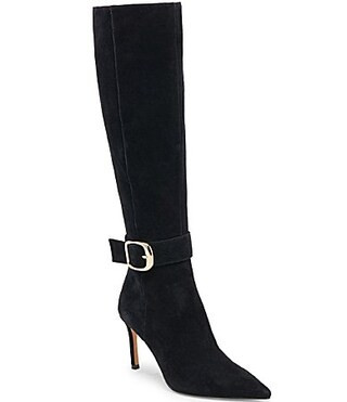 Dolce Vita Kinzy Suede Tall Dress Boots - 9 | Dillard's