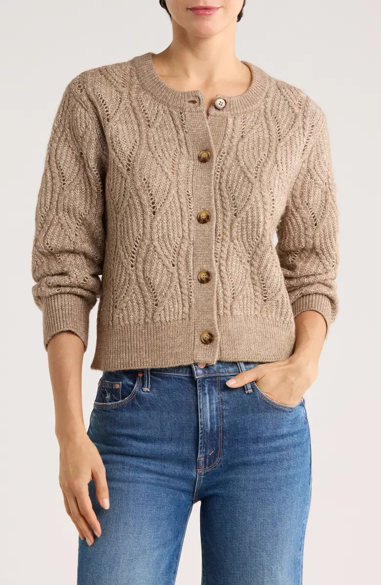 Splendid Novelty Button-Up Cardigan | Nordstromrack | Nordstrom Rack