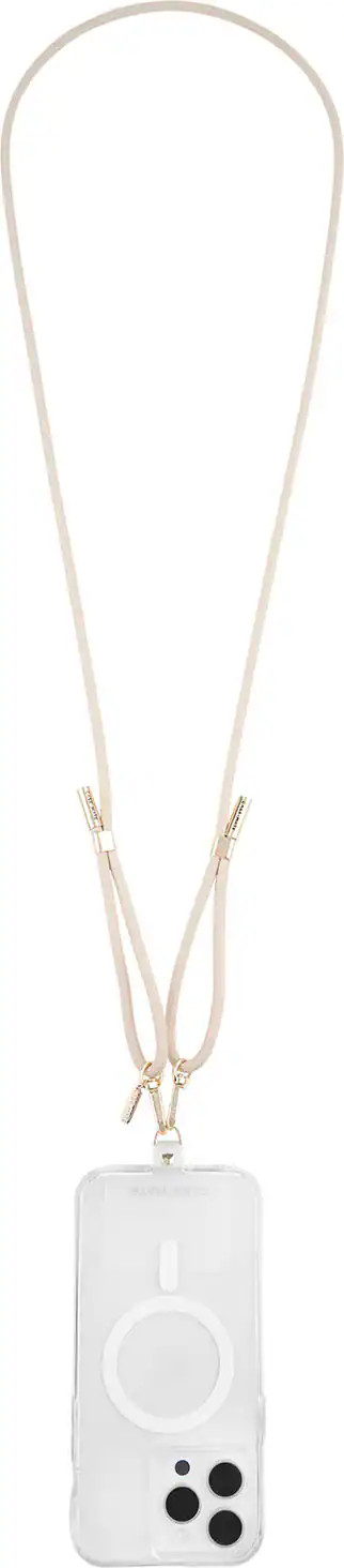 Case-Mate - Crossbody Strap for Most Cell Phones - Taupe Rope | Best Buy U.S.
