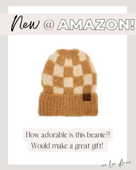 New CC beanie at Amazon! 

#LTKHoliday #LTKunder50 #LTKstyletip