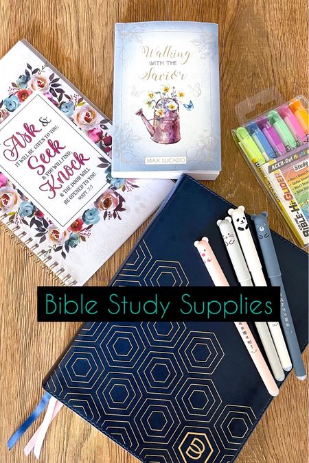 ✨Bible study supplies from @amazon. Love the highlighter set. They don’t bleed or smear and they glide so smoothly. 


#biblestudy #bible #amazon #amazonfinds #highlighters 
#liketkit #LTKFind #LTKBacktoSchool 
@shop.ltk
https://liketk.it/4fhtv

#LTKFamily #LTKSeasonal #LTKFindsUnder50 #LTKHome