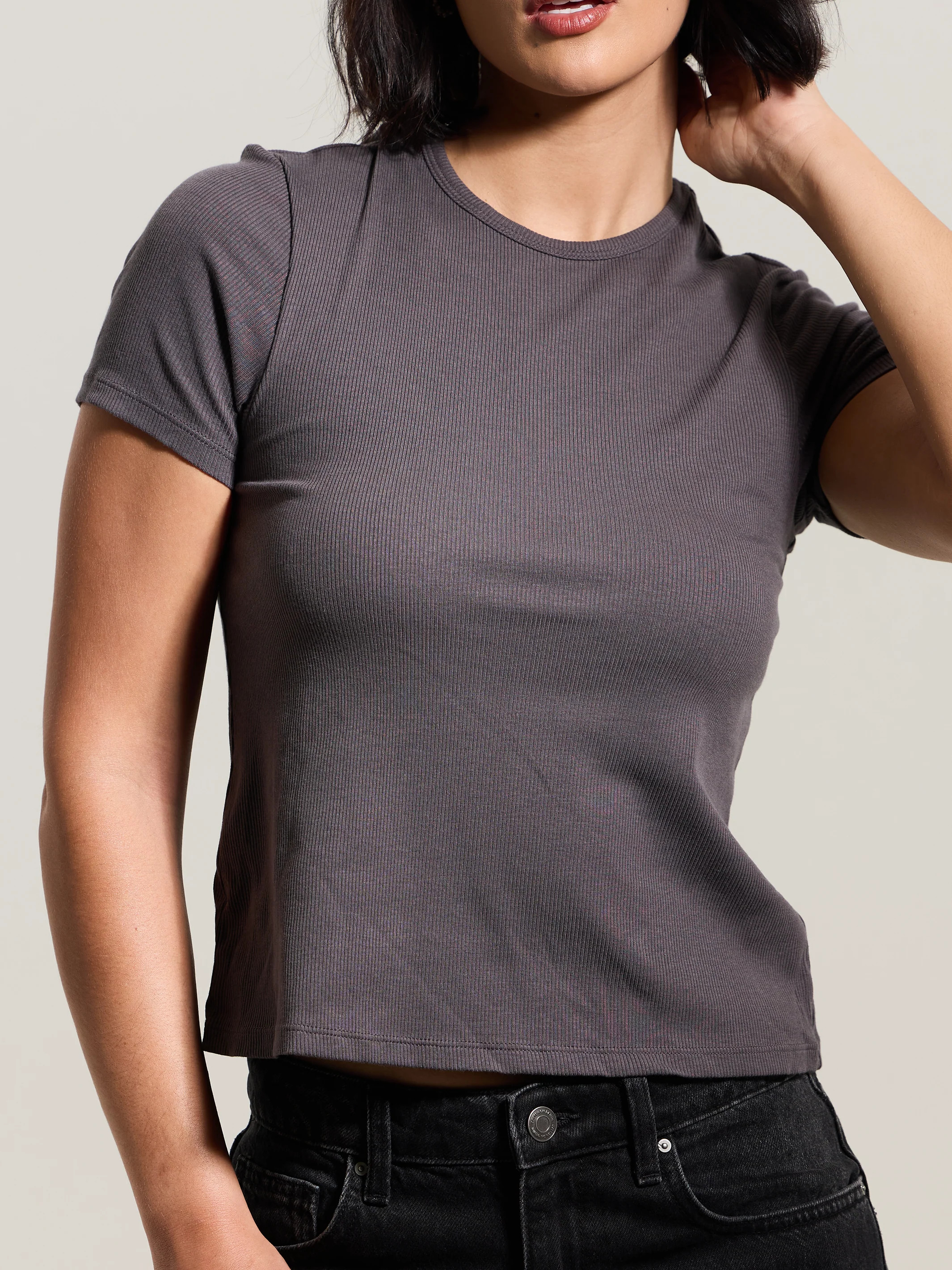 Bamboo Crew Neck T-Shirt Brami | Klassy