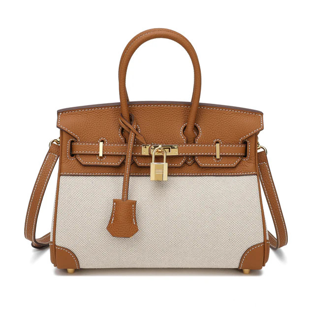 Tiffany & Fred Canvas & Leather Satchel/Shoulder Bag | Shop Simon