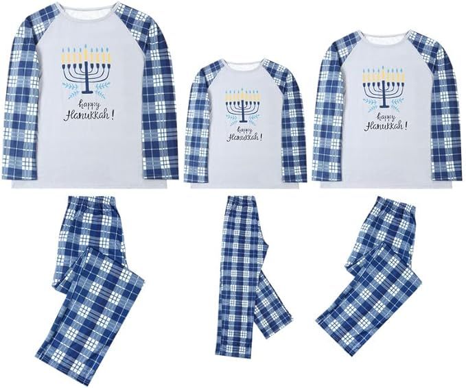 Supmatchy Family Hanukkah Matching Clothes Sets       Send to Logie | Amazon (US)