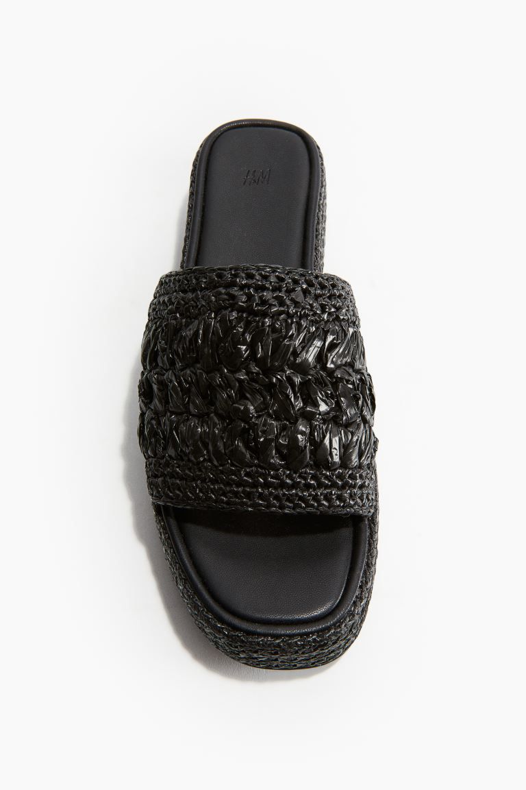 Platform Sandals - Black - Ladies | H&M US | H&M (US + CA)
