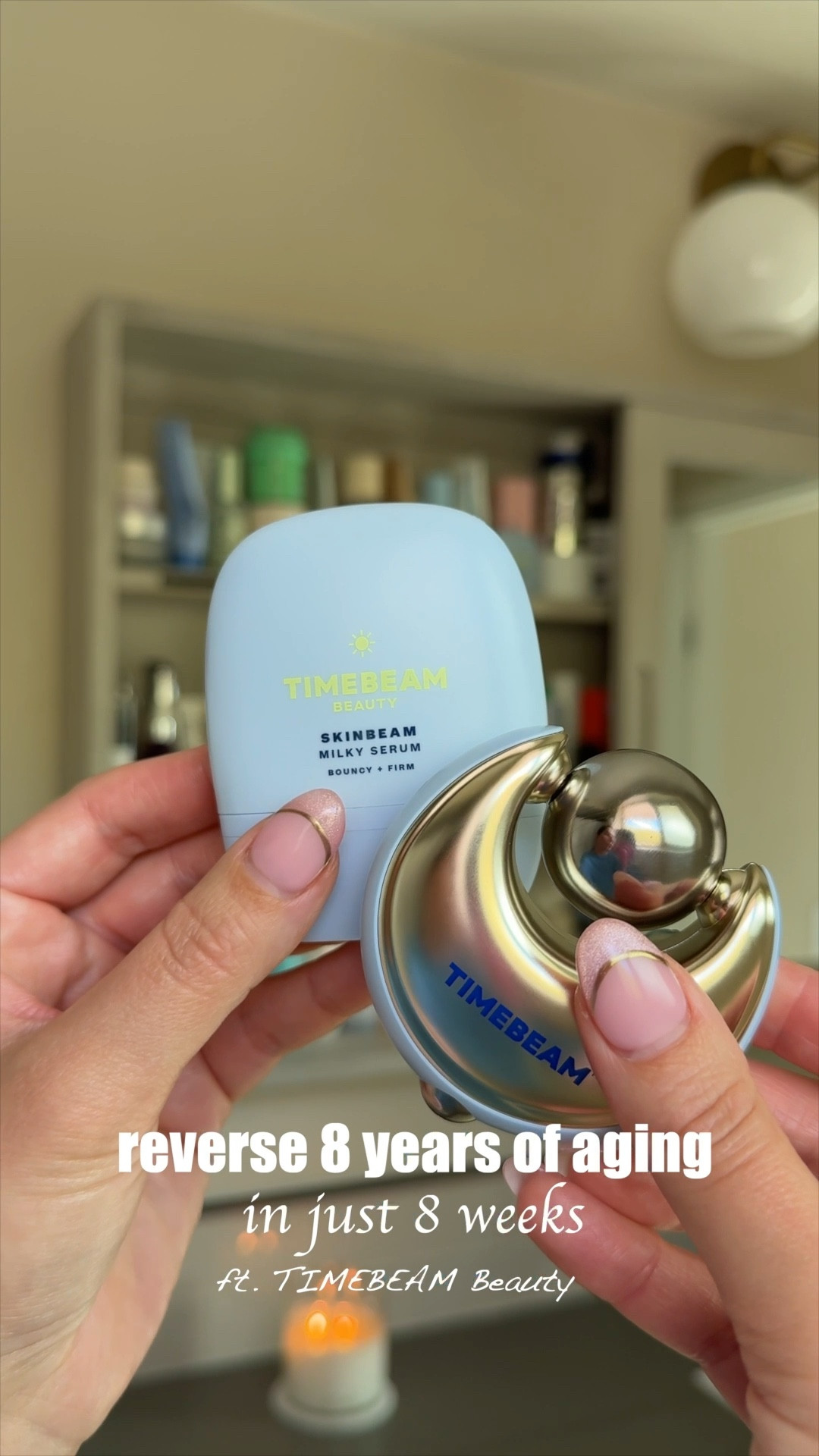 introducing you to TIMEBEAM Beauty which is founded & formulated by a doctor of integrative medicine #TIMEBEAMPartner 🧖🏼‍♀️💗👯‍♀️

here’s the breakdown:

Skinbeam Milky serum

+ this is a 3-in-1 multitasker serum, moisturizer + primer

+ delivers 24/7 hydration & an instant glow (i mean that glow speaks for itself)

+ it’s got nad booster +, hyaluronic acid, vit c, peptides & niacinamide

Ice Baby Cryo Facial Roller

+ made with StayCool™ Technology 

+ gives cryotherapy & lymphatic massage

+ instantly depuffs & contours (+ generally feels amazing)

🩷 this formula’s NAD+ booster is clinically proven to reverse 8 years of aging in 8 weeks. SAY LESS! no literally say less, and add to your cart immediately 🛒 

code ADALETA20 will get you 20% off your order on timebeam.com 👩🏽‍💻



#skinstagram #skincarerecommendation

#LTKBeauty #LTKmorningroutine