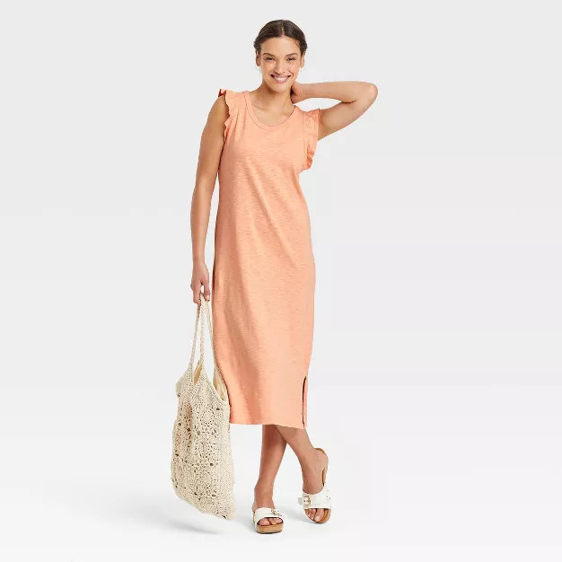 Women's Ruffle Tank Dress - Universal Thread™ | Target