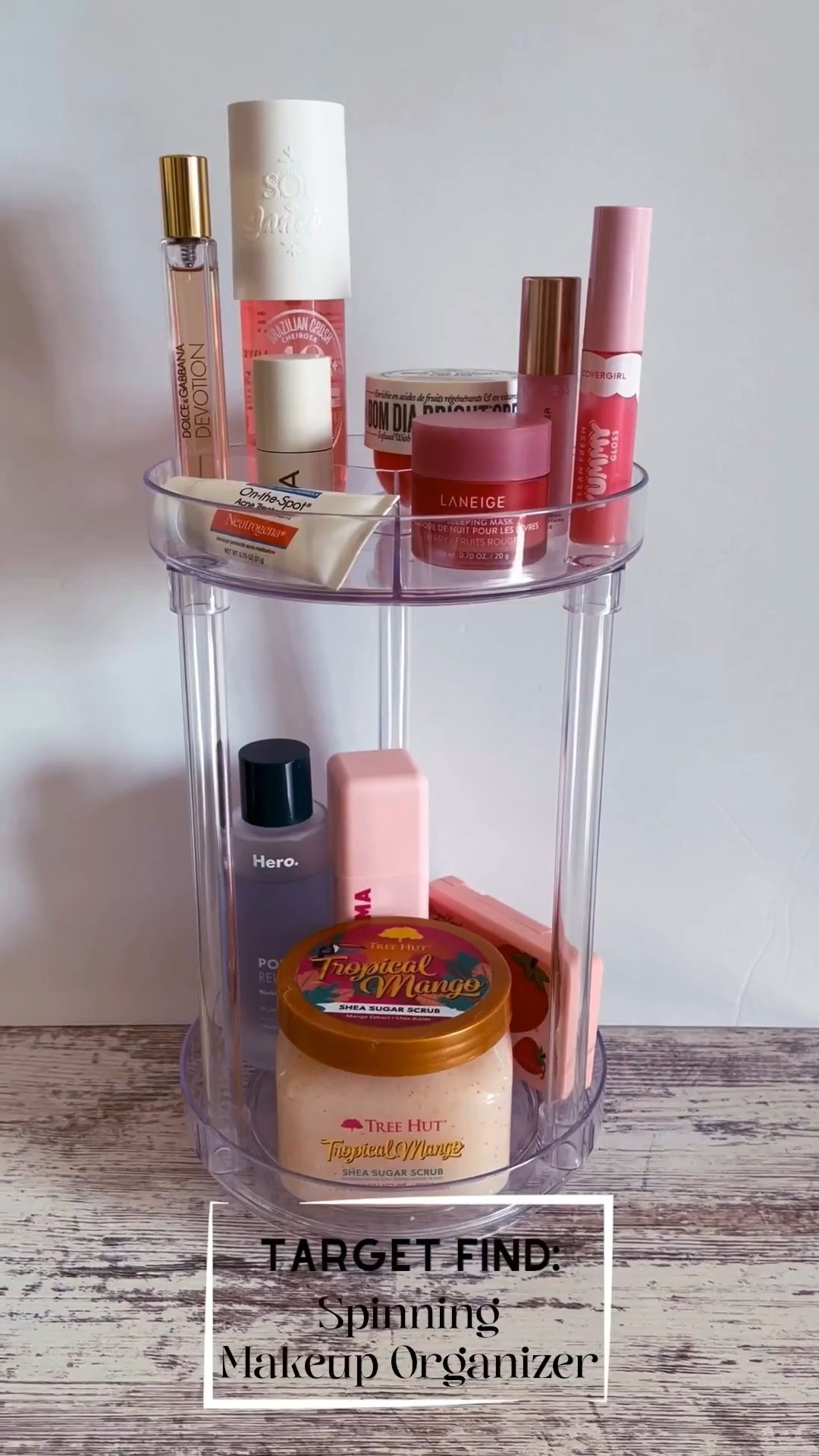 Target find: Spinning Turntable Makeup Organizer - Brightroom brand $20. This is great for a small bathroom or a teen girl’s room. 


New year reset inspo, 
Target home, Target organization, Target home organization, beauty organizer, target beauty, Sephora beauty, bathroom organization, 
#LTKGiftGuide 

#LTKBeauty