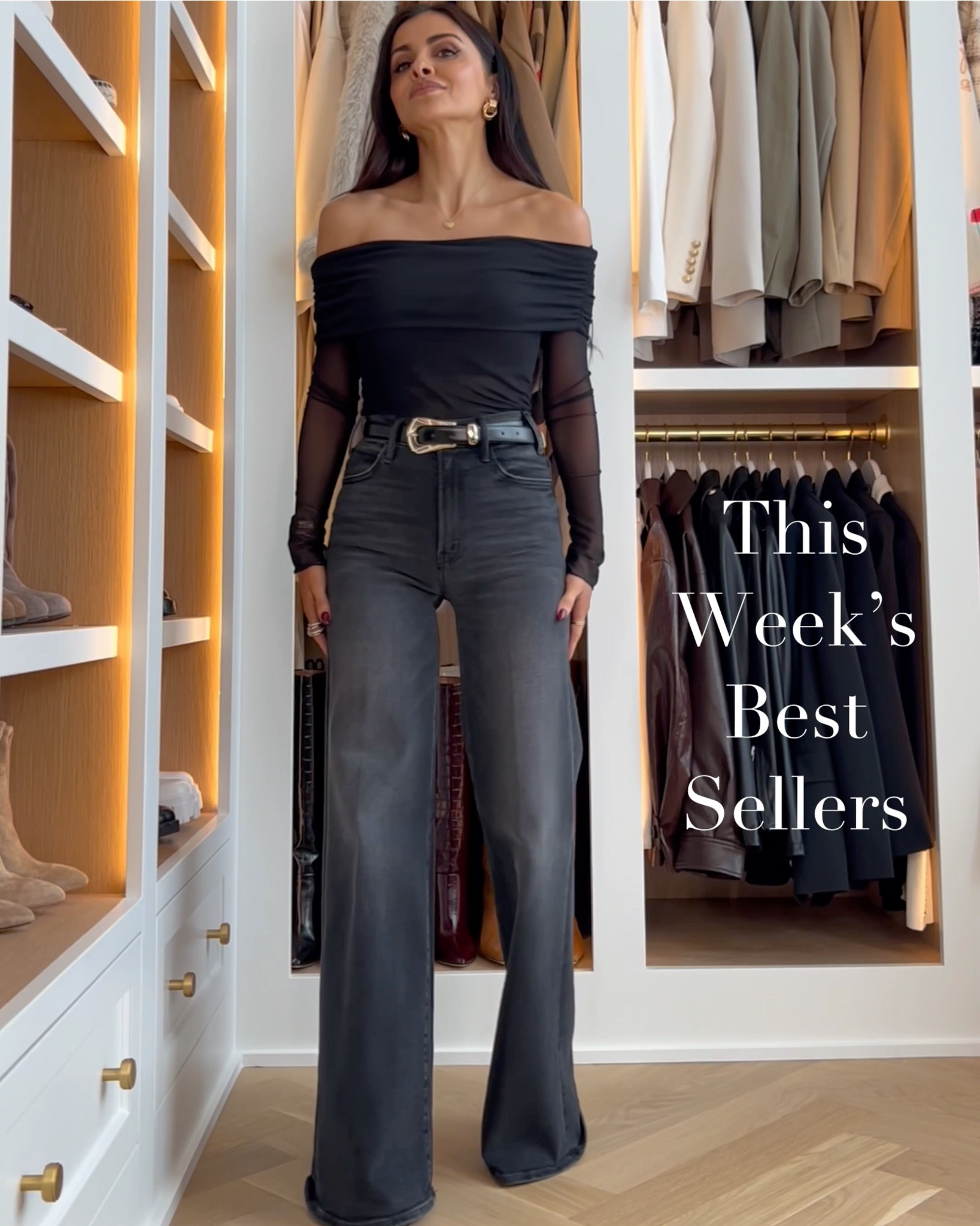 Weekly best sellers on #miamiamine
Mother black denim wearing a 24
Amazon interlocked stacked ring
Amazon skinny turn lock belt
Armani liquid eyeshadow
Gucci Giglio bag 
Target half zip sweater

#LTKSeasonal #LTKHoliday #LTKFindsUnder100