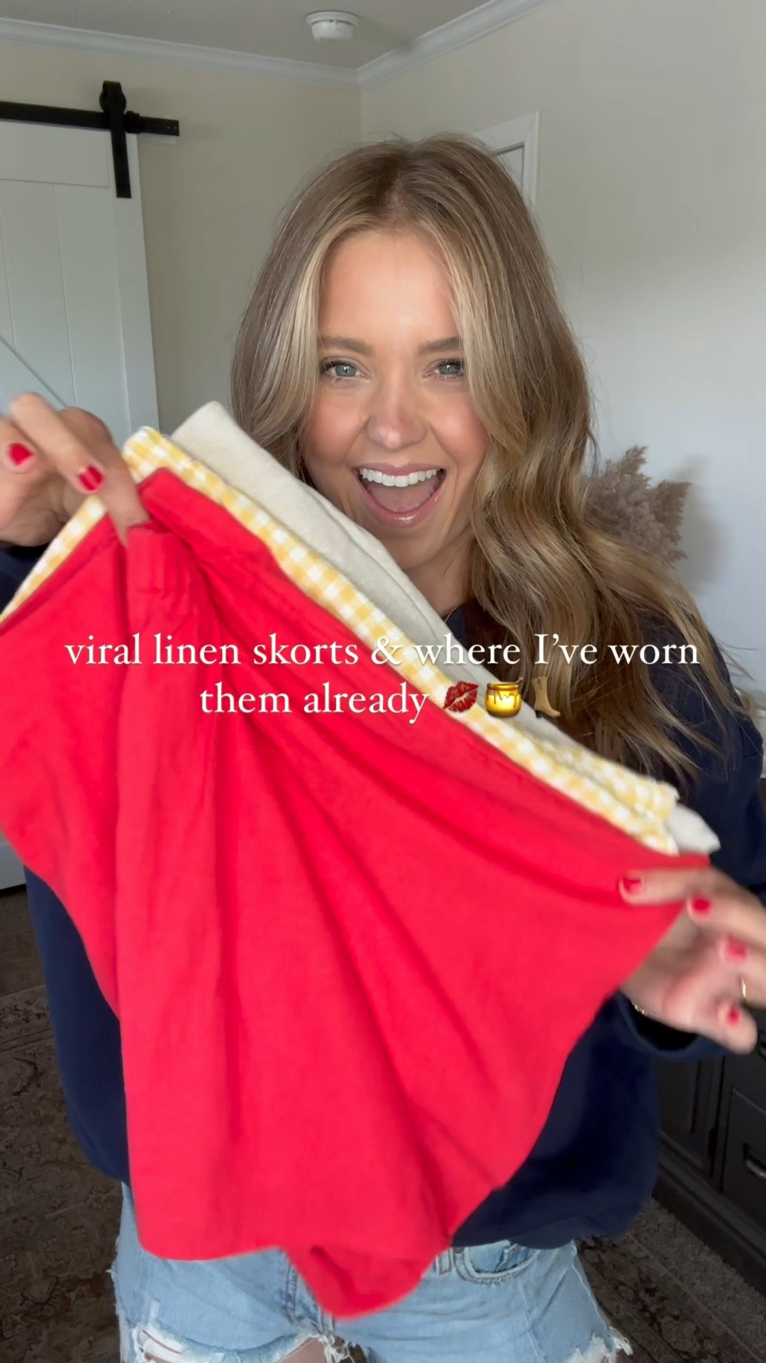 So glad I have these in my closet for all the summer things!! True to size, I’m in a medium! Denim jacket is from ferne boutique, white sandals & purse are tjmaxx. Linked similar shoes! 

#LTKSeasonal #LTKSummerEdit #LTKParties