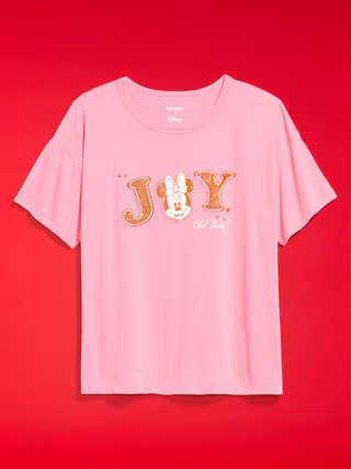 Old Navy x Disney Minnie Mouse Holiday-Graphic T-Shirt for Women | Old Navy (US)