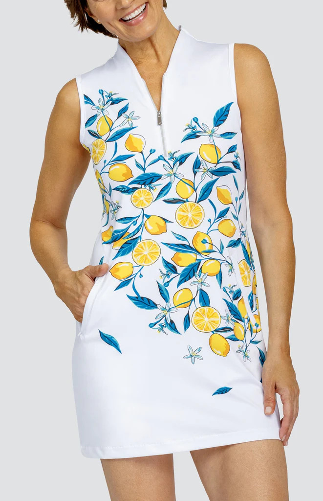 Larimar 35" Dress - Lemon Drop | Tail Activewear