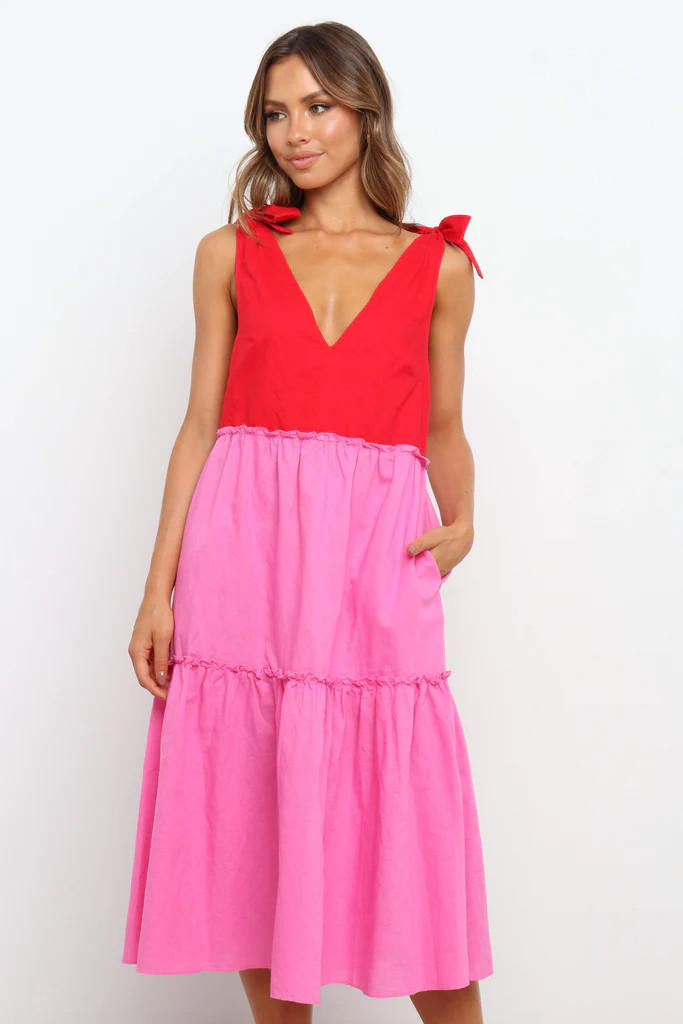 Erenda Dress - Red | Petal & Pup (US)
