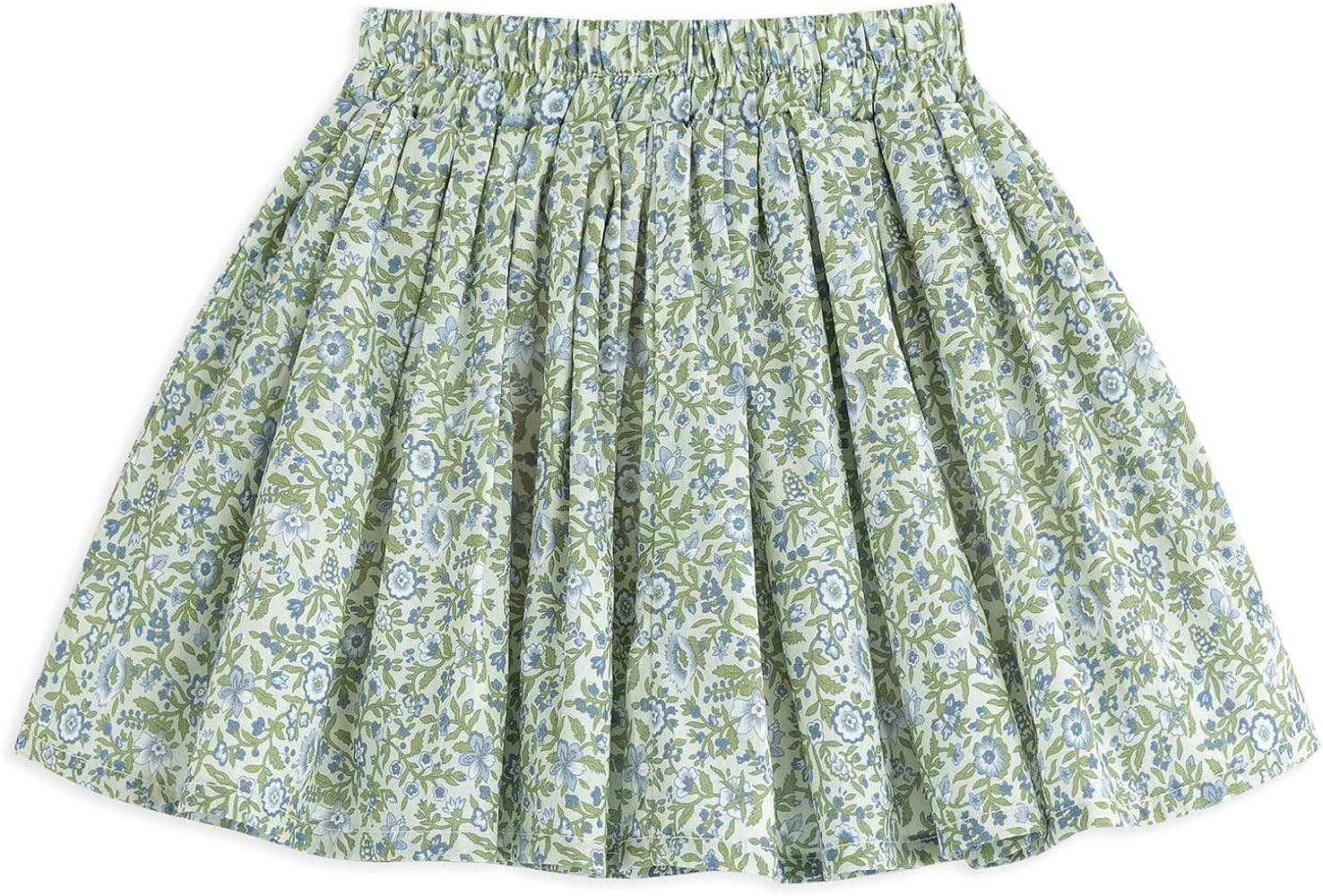 Curipeer Toddler Girls Short Ruffle High Waisted Floral Pleated Skirts 18M-8T | Amazon (US)