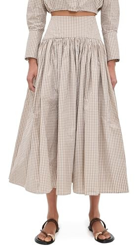 ALEXIS Women's Havara Skirt, Tan/White, S | Amazon (US)