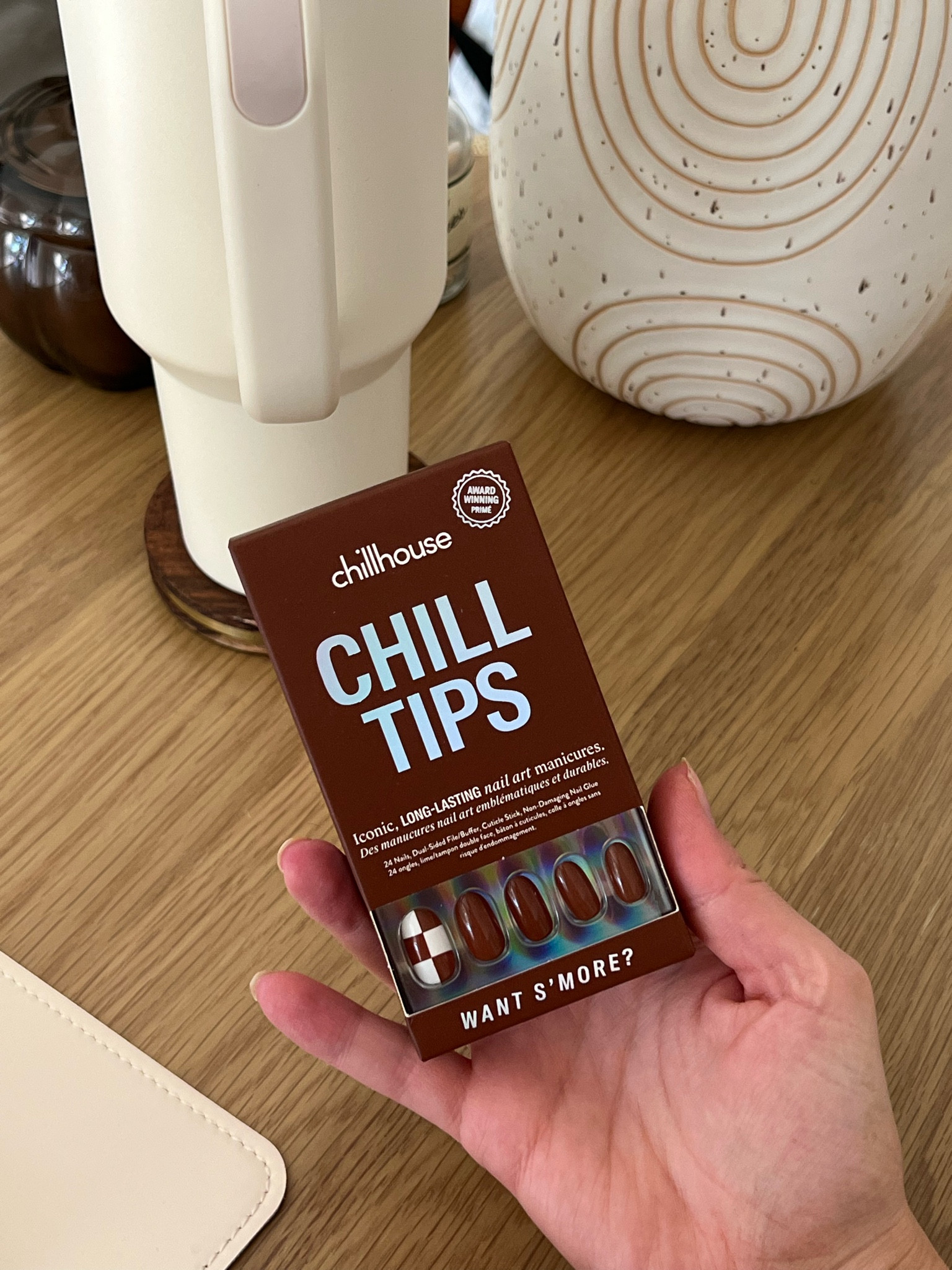 I’ve been trying not to get my nails done the past few months but love a cute manicure for a special occasion. Saw these press ons when scrolling and had to order! Such a fun fall nail design, head to stories to see how they look on. $16 nails! 

#LTKbeauty