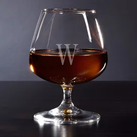 Monogrammed Cognac Brandy Glass | Bed Bath & Beyond
