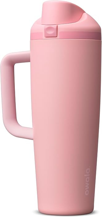 Owala FreeSip Tumbler Insulated Stainless Steel Water Bottle with Built-in Straw and Side Handle,... | Amazon (US)