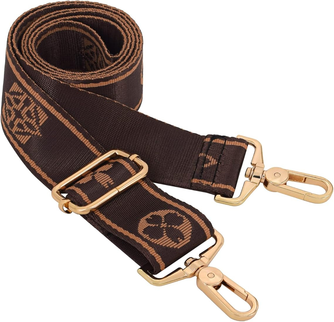 Strap Purse Crossbody Bag Strap Replacement Metal Swivel Hook Shoulder Strap Guitar Strap for Cro... | Amazon (US)