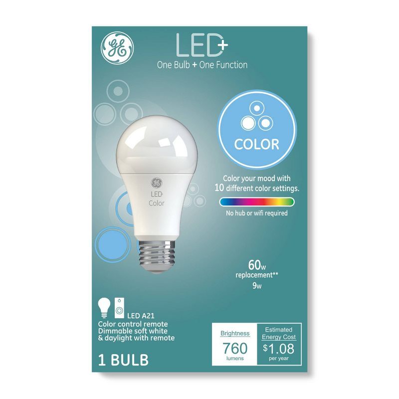GE LED+ Color Changing Light Bulb | Target