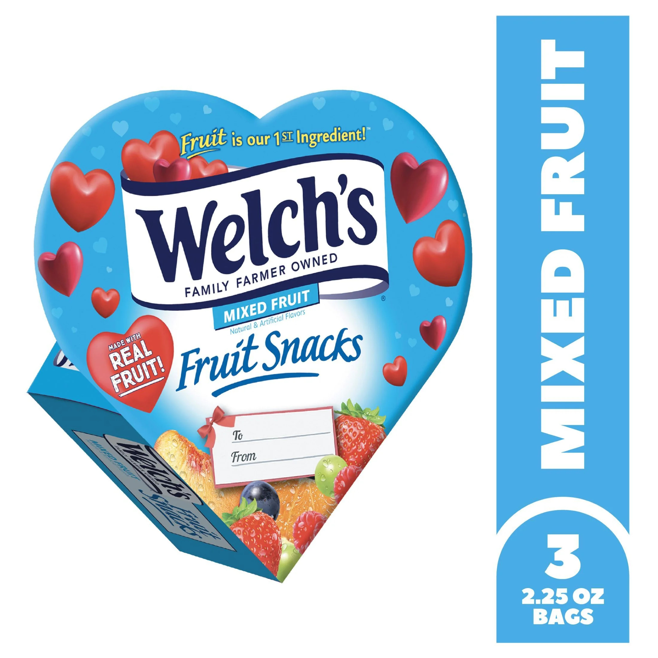 Welch's Valentine's Mixed Fruit, 6.75 oz, Heart Box | Walmart (US)