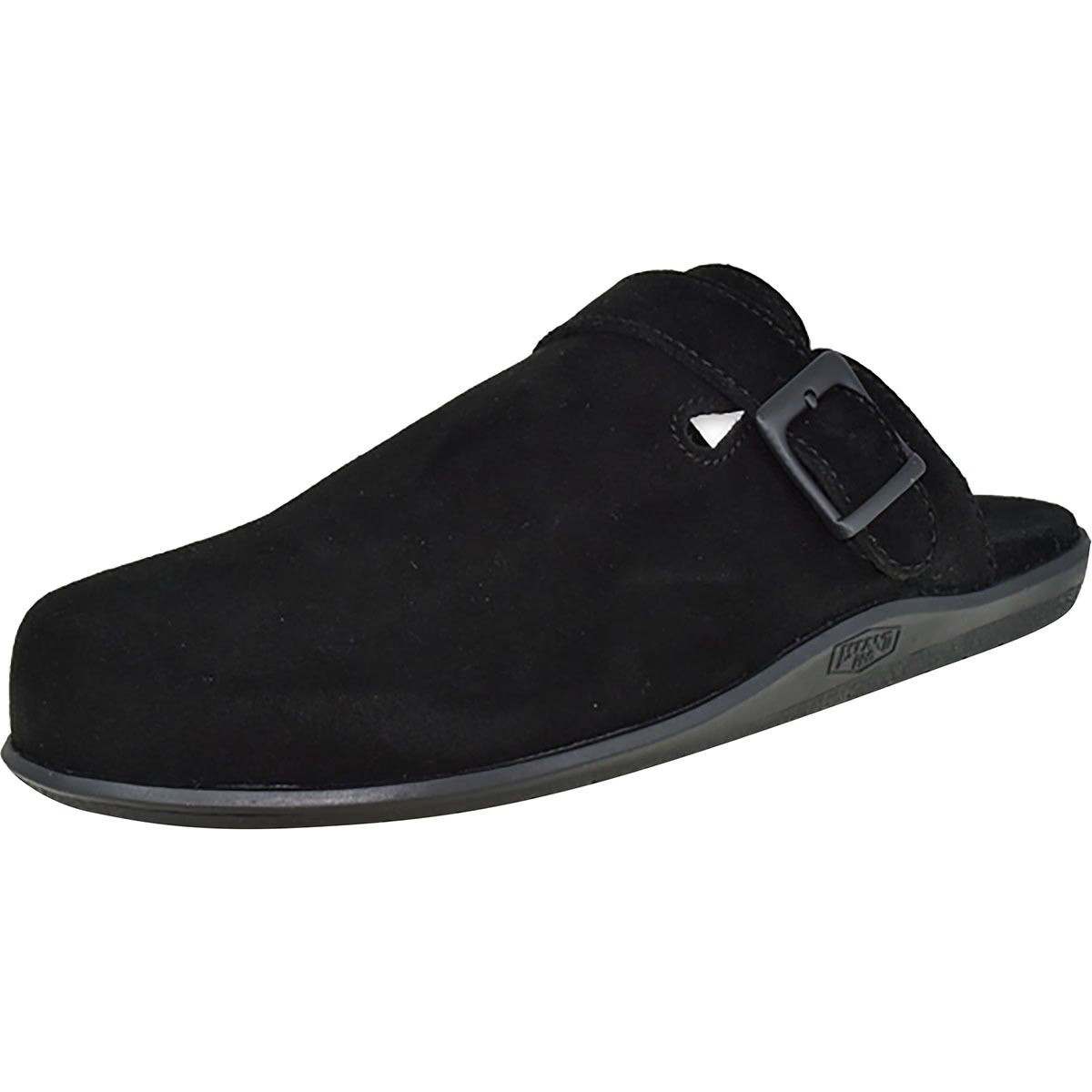 Island Slipper Classic Suede Clog Black, Mens 11.0 | Backcountry