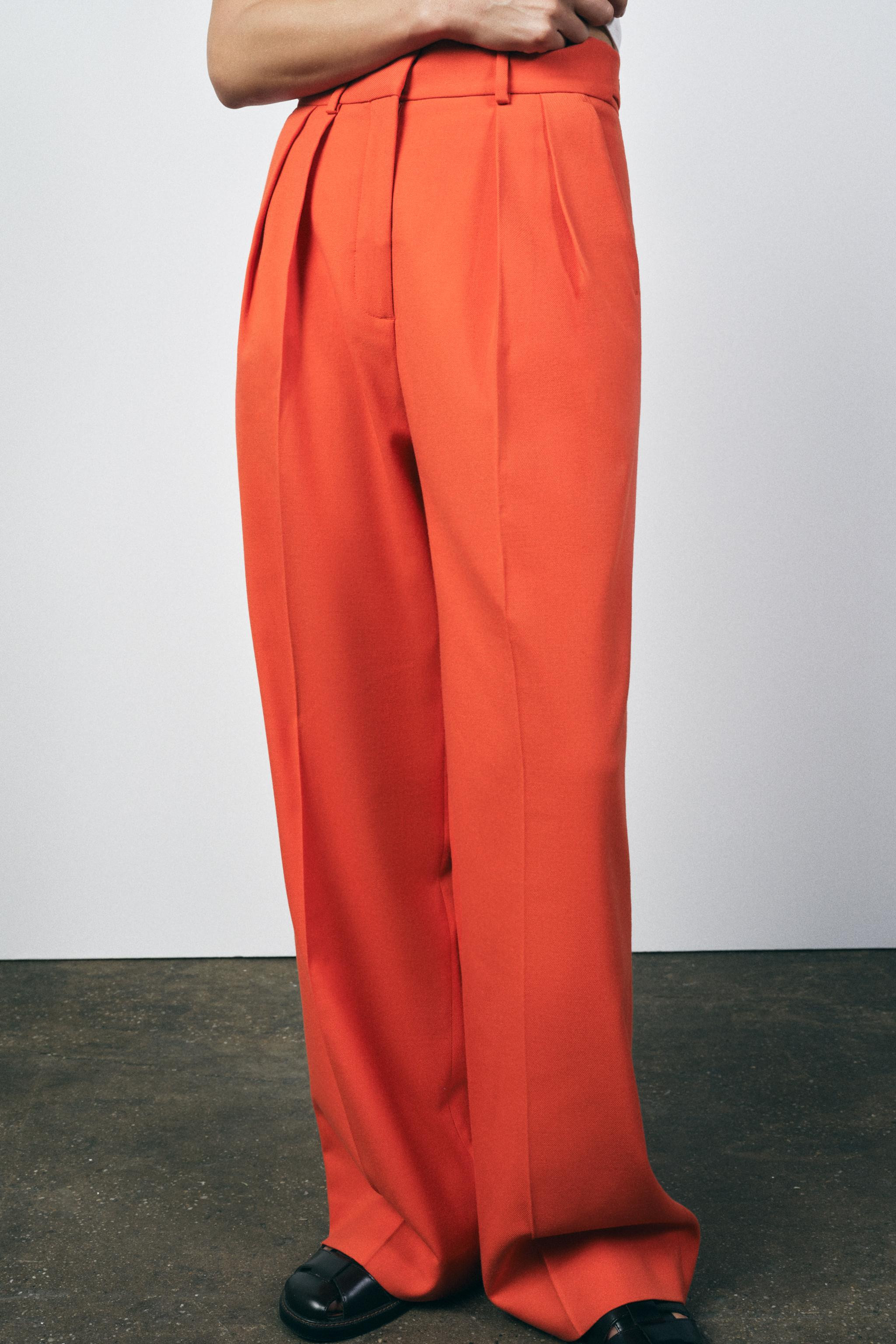 ZW COLLECTION DARTED TROUSERS | Zara UK