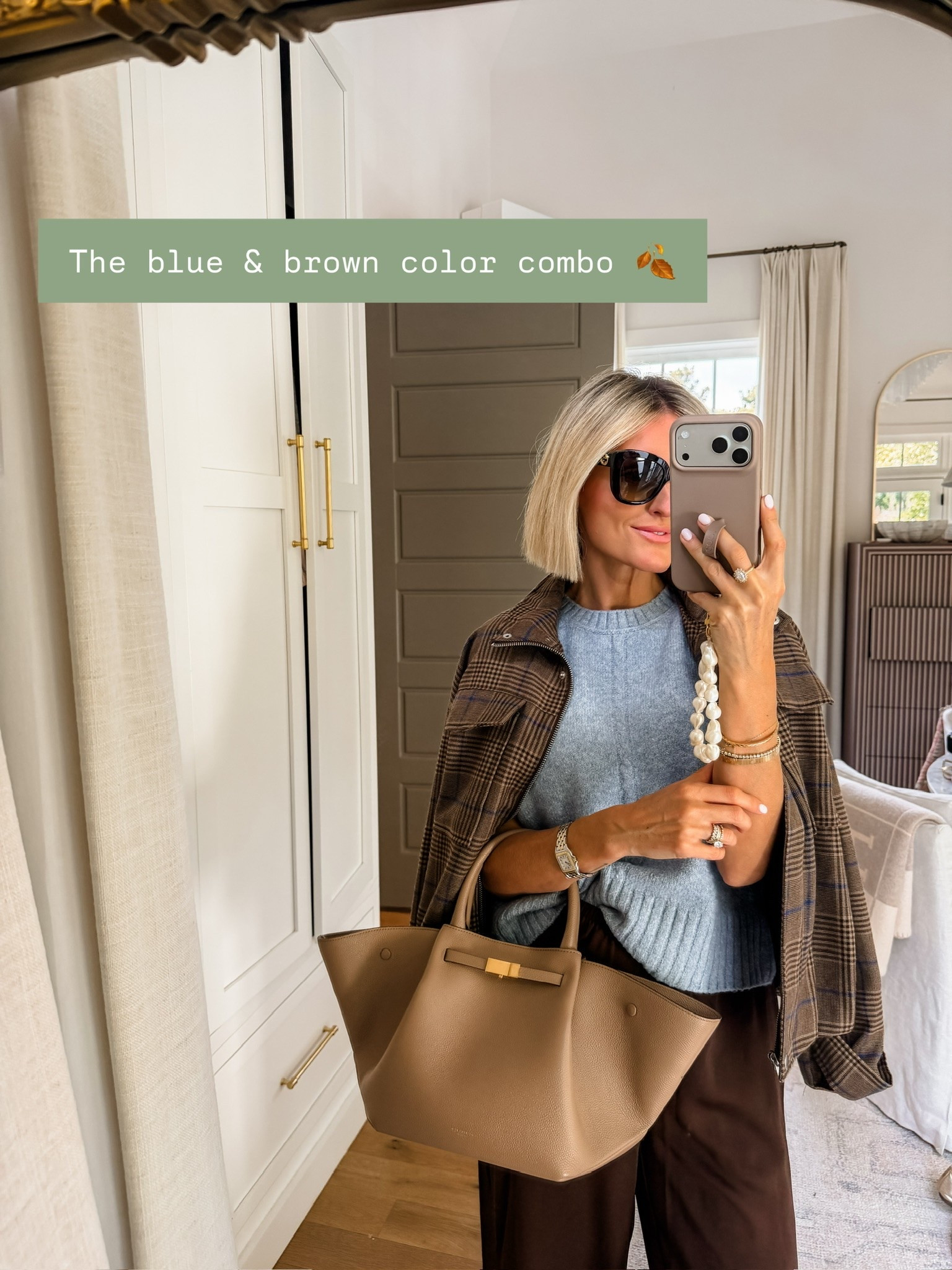 Blue & brown is a trending color combo for fall, & I am loving it 😍 These pieces look so elevated, but they are really affordable! Wearing XS in jacket & M in the sweater!

Loverly Grey, Target, fall outfit, plaid jacket, fall trends, sweater vest

#LTKSeasonal