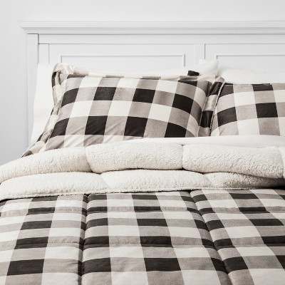 3pc Billie Plaid Mink Comforter Set | Target