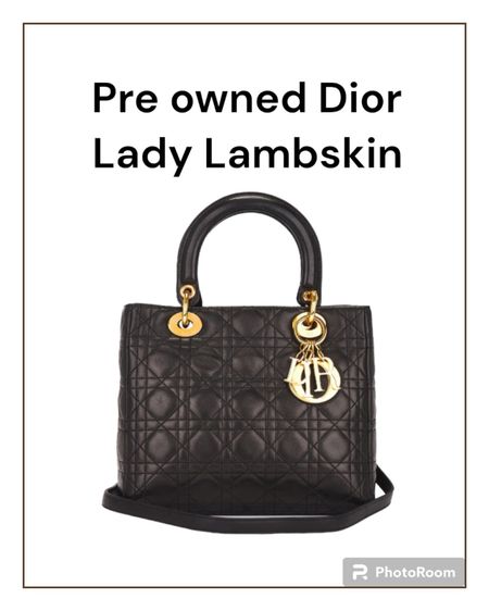 Preowned Dior Bag. 

#diorhandbag
#designerbags

#LTKitbag