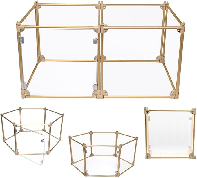 Front Row Foldable Dog Playpen – Durable and Portable Puppy Playpen for Exercise, Rest & Play ... | Amazon (US)