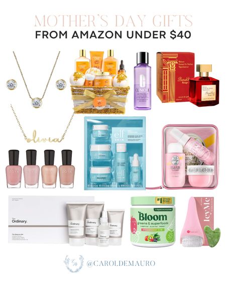 Make your mom, aunt, mother-in-law, and grandmom feel special by gifting them these jewelry, make-up bundles, and more this Mother's Day! These are all under $40 from Amazon!
#affordablefinds #fashionfinds #selfcare #giftguideforher

#LTKfindsunder50 #LTKGiftGuide #LTKbeauty