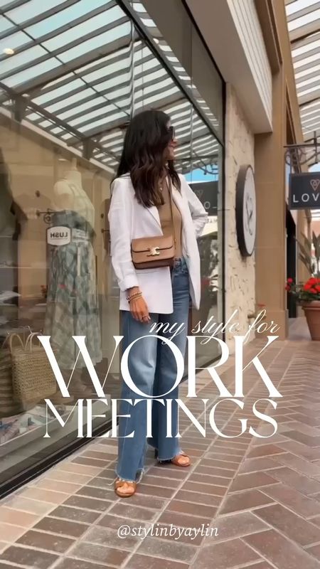 My style for work meetings ✨ linked similar pieces to help you recreate these looks xx 

#LTKfindsunder100 #LTKstyletip #LTKworkwear