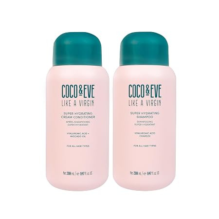 Coco & Eve Like a Virgin Shampoo & Conditioner Bundle Set - Natural, Sulfate free Hair Care with ... | Amazon (US)