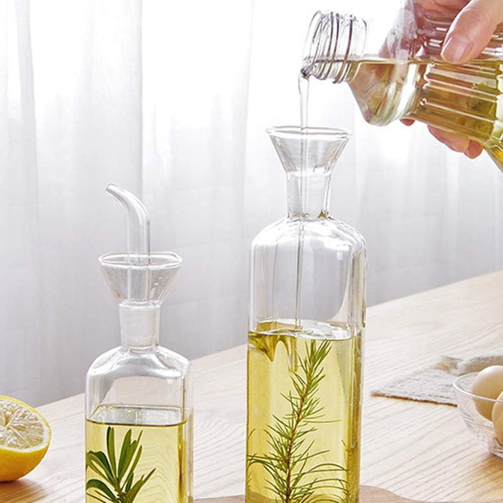 LandHope Oil Bottle Glass Olive Oil Dispenser Bottle Glass Cooking Oil Vinegar Measuring Dispense... | Amazon (US)