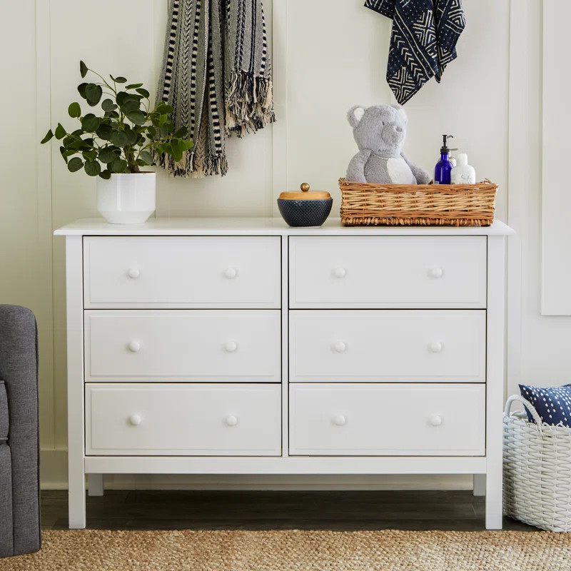 Jayden 6 Drawer Double Dresser | Wayfair North America