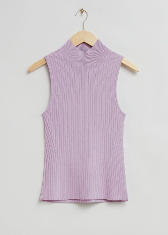 Sleeveless Mock Neck Top | & Other Stories US