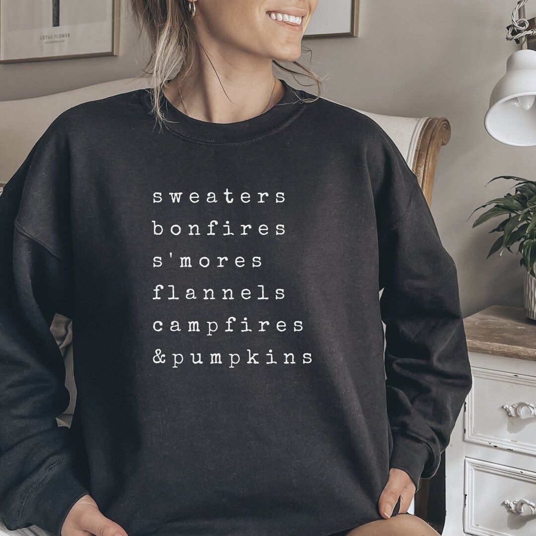 Fall Essentials Sweatshirt. Adult Unisex Autumn Hoodie. - Etsy | Etsy (US)