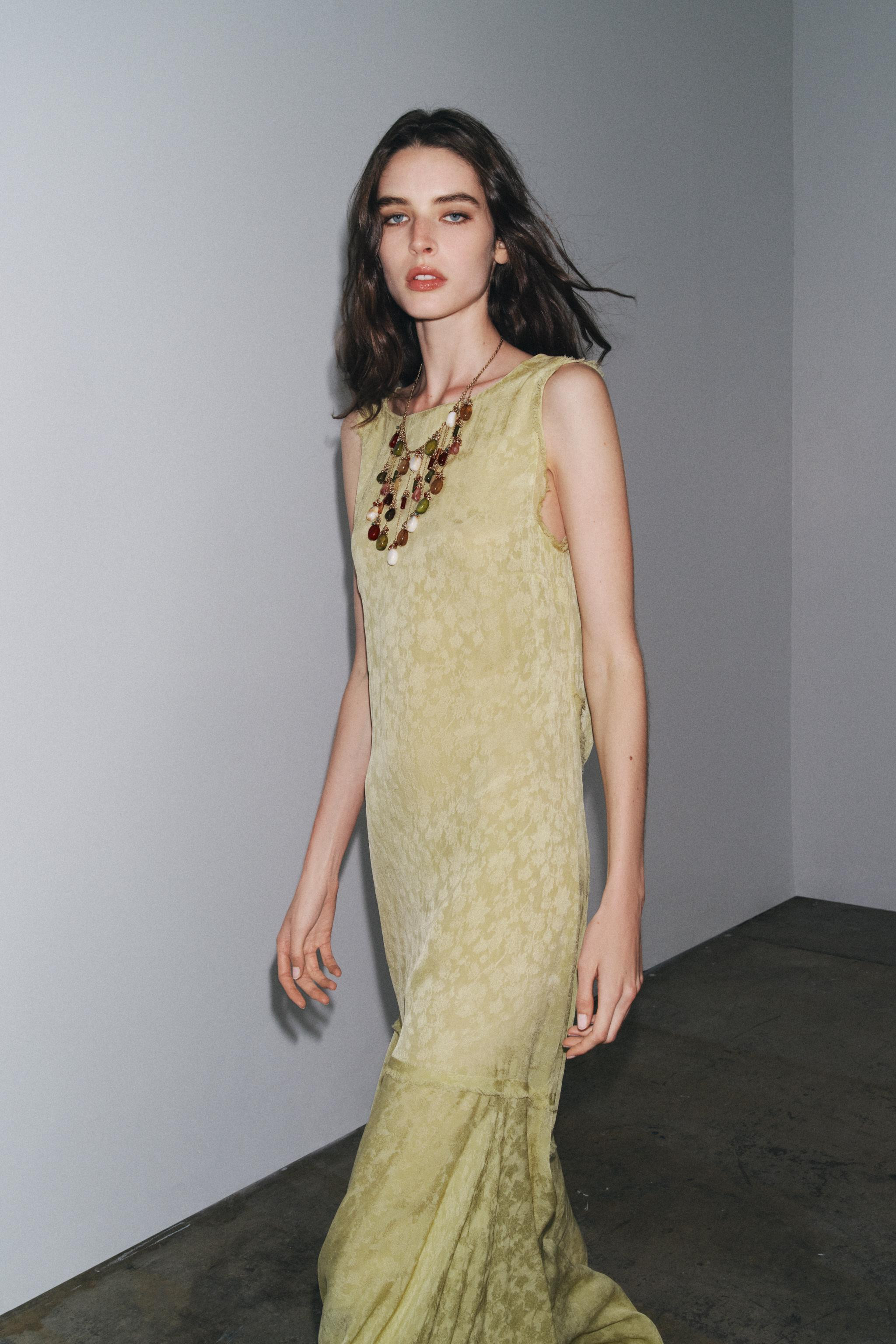 JACQUARD LONG DRESS ZW COLLECTION | Zara UK