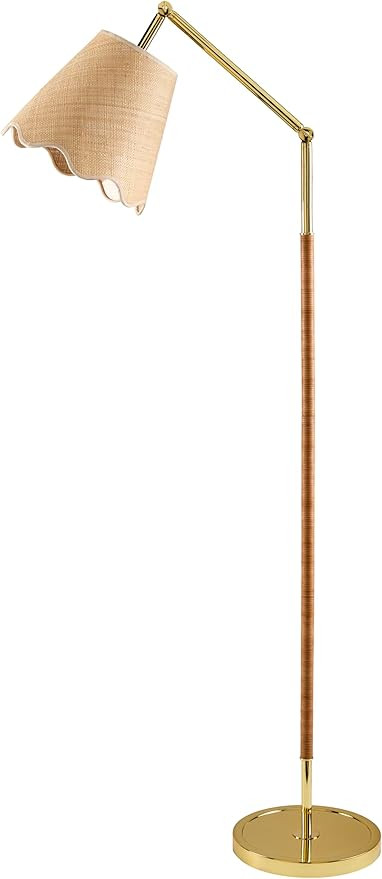 Mark&Day Floor Lamps, McCaskill Modern Metallic - Brass Floor Lamp for Living Room, Bedroom or Of... | Amazon (US)