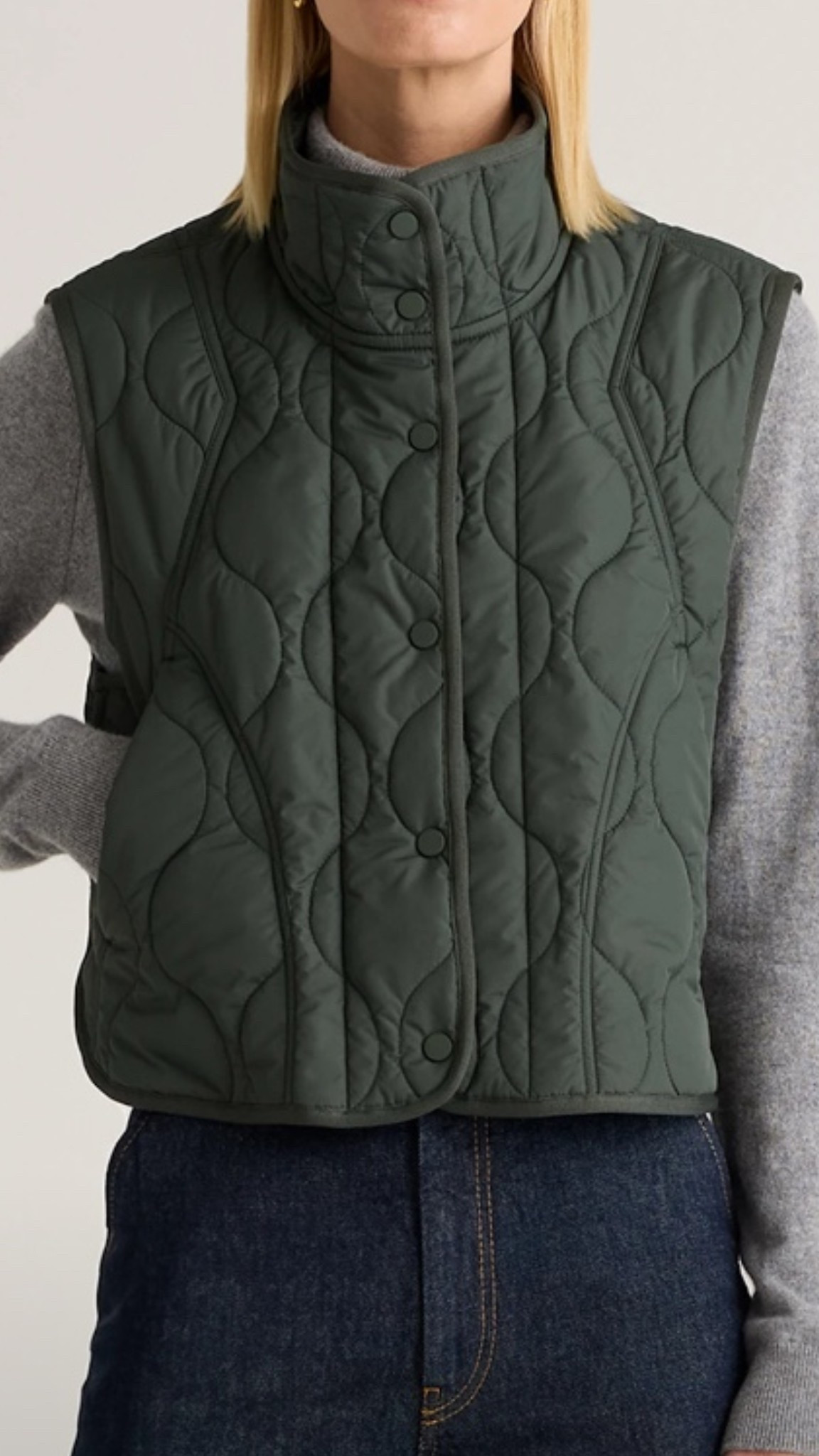 Love this @onequince vest! #quincepartner 

#LTKFindsUnder100 #LTKFindsUnder50