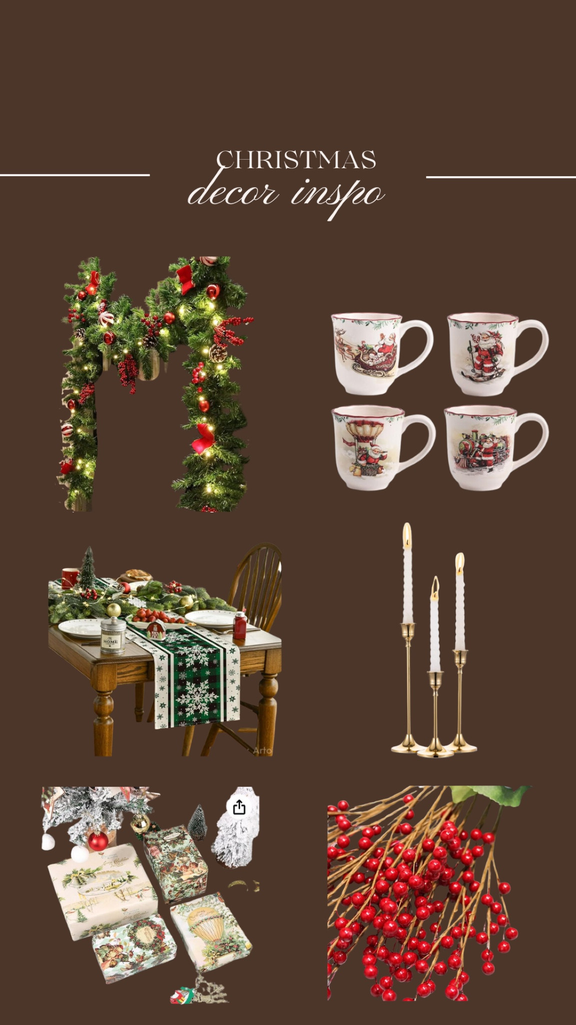 Christmas Decor I’m eyeing to decorate for the holidays .

#LTKHome #LTKFamily #LTKHoliday