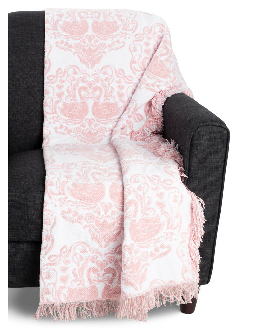 Elara Swan Throw | TJ Maxx