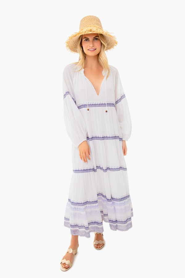 Marrakesh Balloon Sleeve Maxi Dress | Tuckernuck (US)
