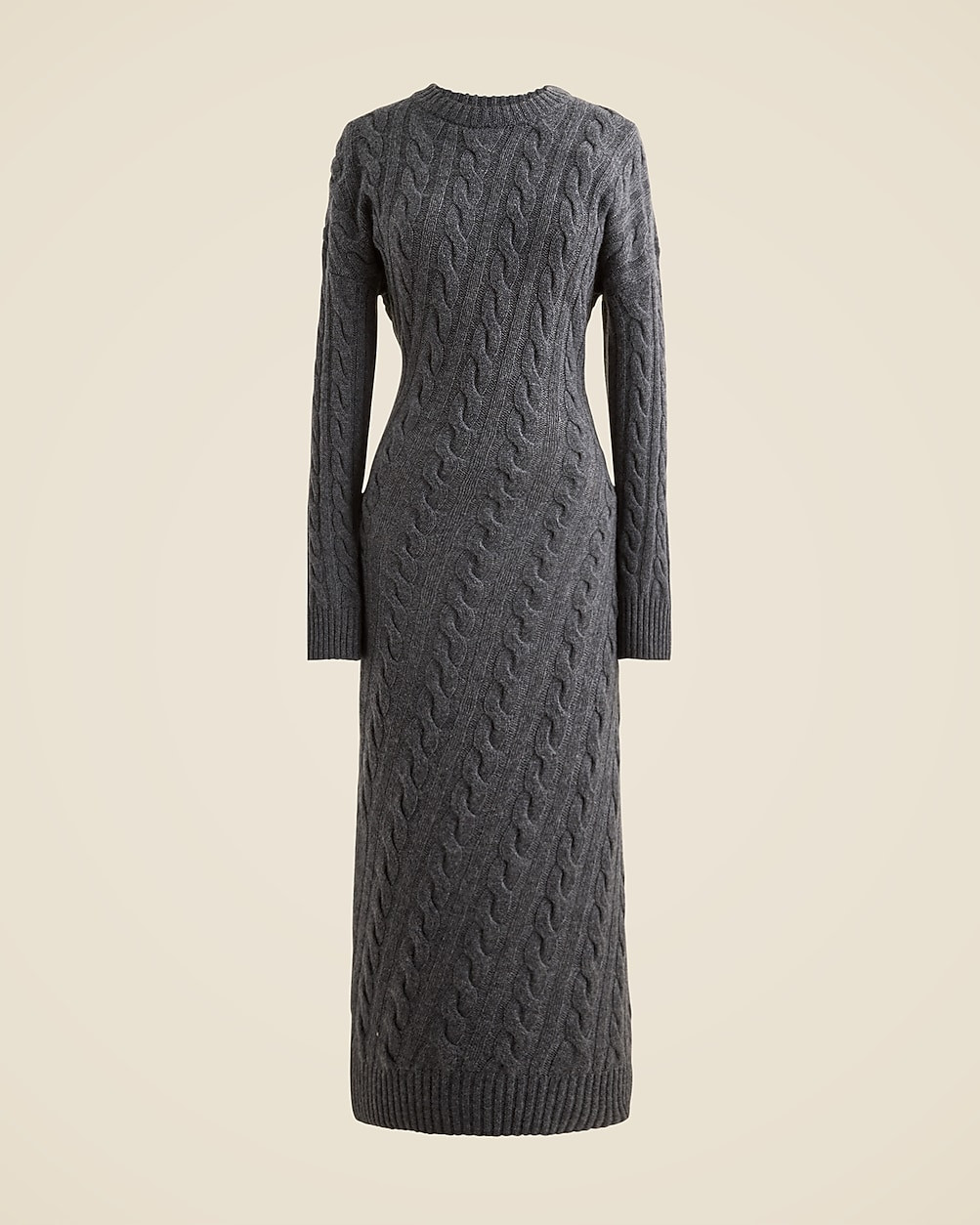 Collection cashmere twisted cable-knit sweater-dress | J. Crew US