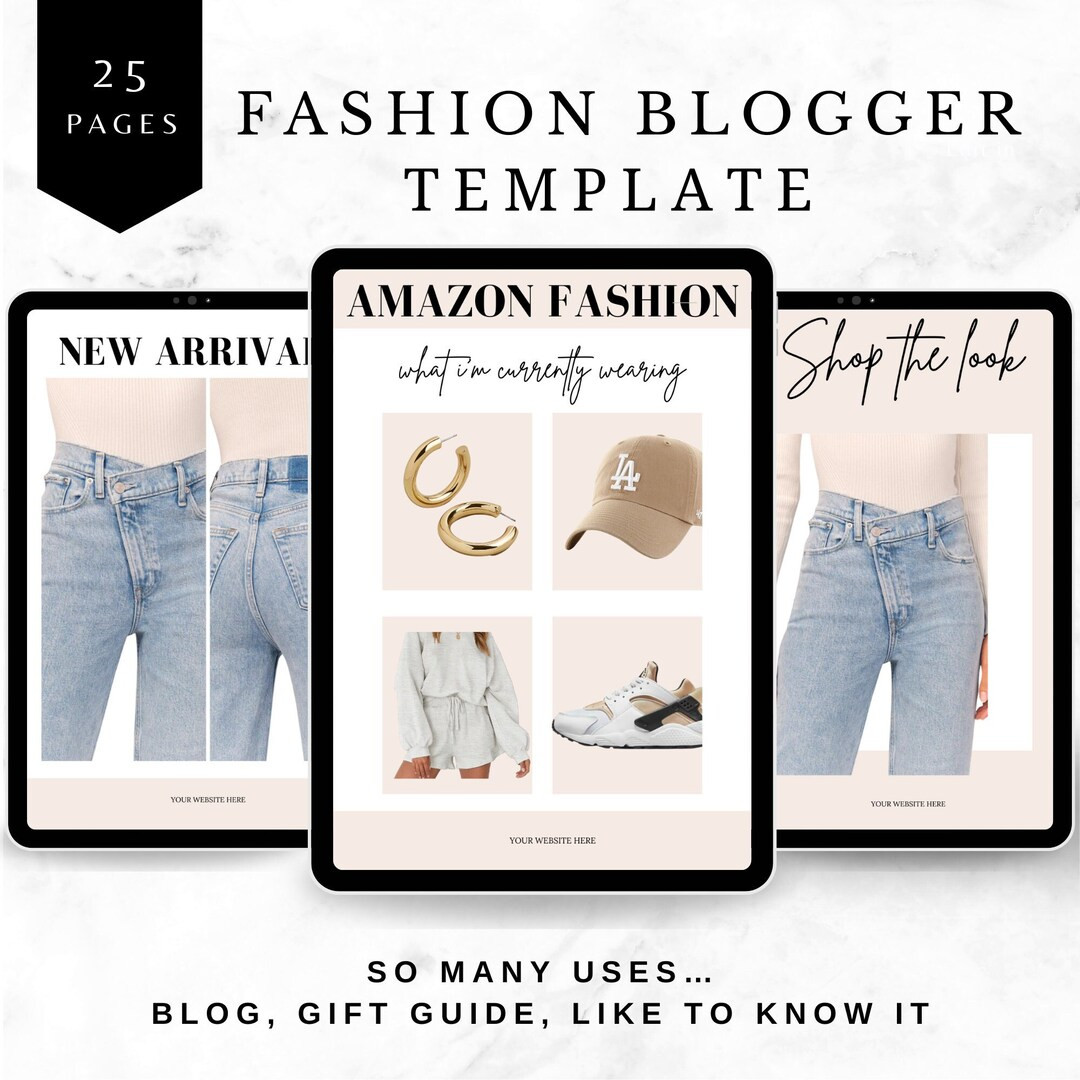 LTK Template, 25 Liketoknow.it Templates for Canva, LTK Blogger Template, LTK Gift Guide, Shop My... | Etsy (US)