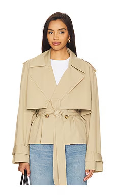 Liz Cropped Trench Coat
                    
                    Joe's Jeans | Revolve Clothing (Global)