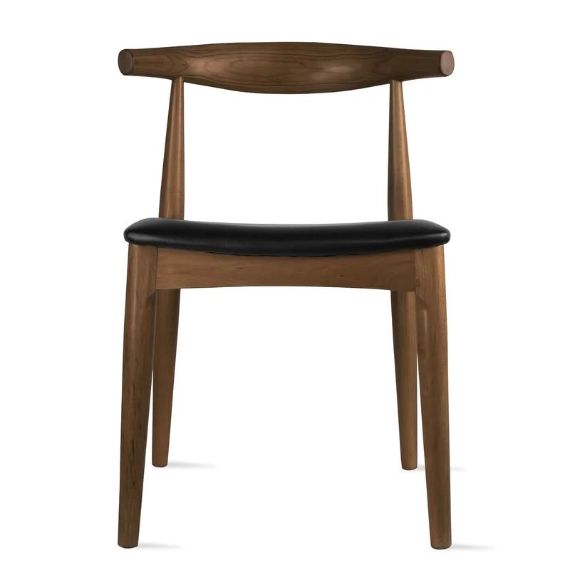 Solid Wood Side Chair in Black | Wayfair Professional
